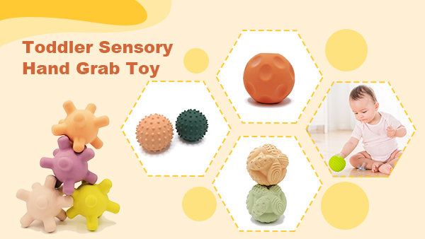 Natural latex educational toys for babies